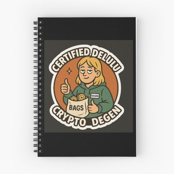 Item preview, Certified Delulu Female Degen Trader designed and sold by DivinelyAligned8.