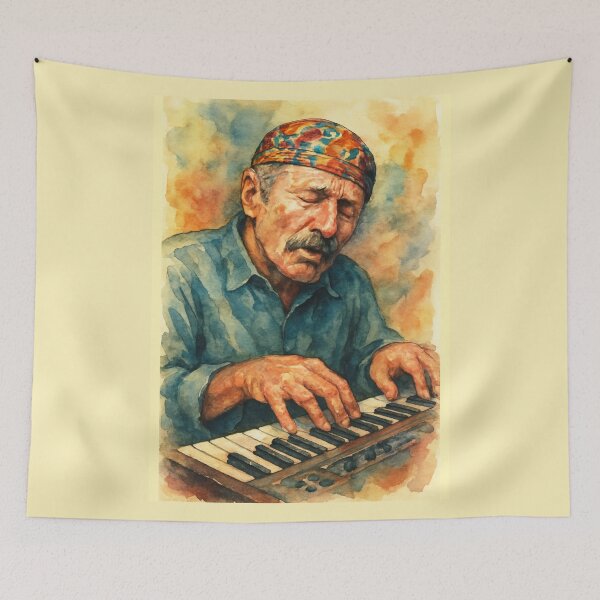Item preview, Joe Zawinul designed and sold by Sarcastic designs.