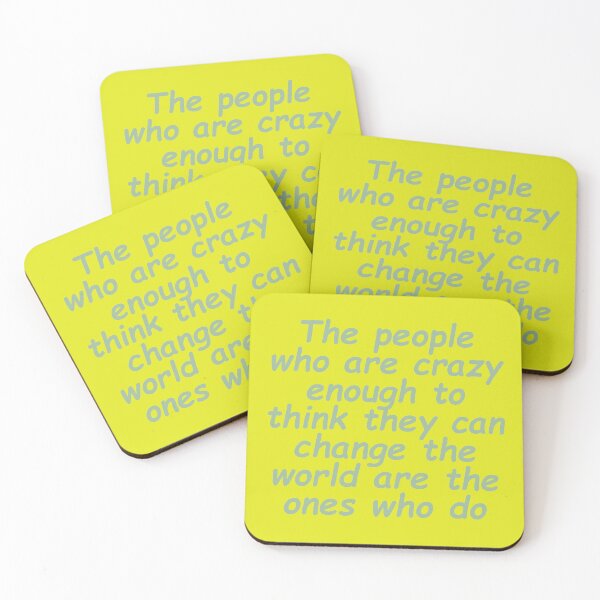 Item preview, Crazy to change the world designed and sold by fristsmokie.