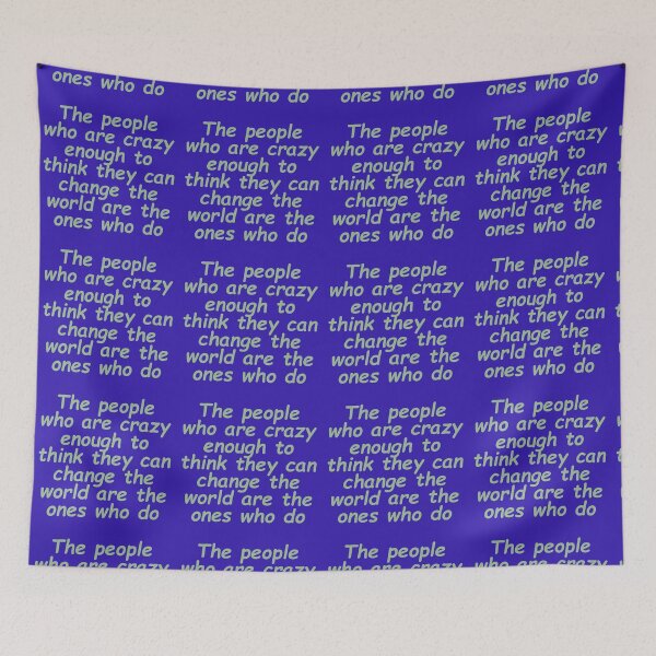 Item preview, Crazy to change the world designed and sold by fristsmokie.