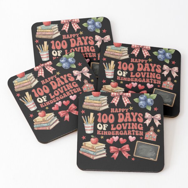Item preview, 100 Days of Kindergarten Girl 100th Day of School  designed and sold by THREE LITTLE BEANS.