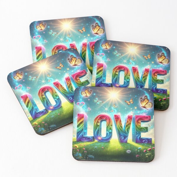 Item preview, Love, Written in Light designed and sold by TreeWyzard Creations.