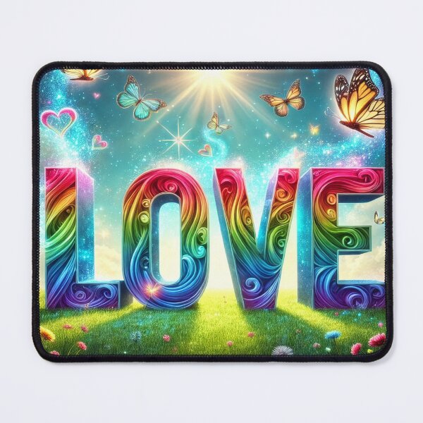 Item preview, Love, Written in Light designed and sold by TreeWyzard Creations.