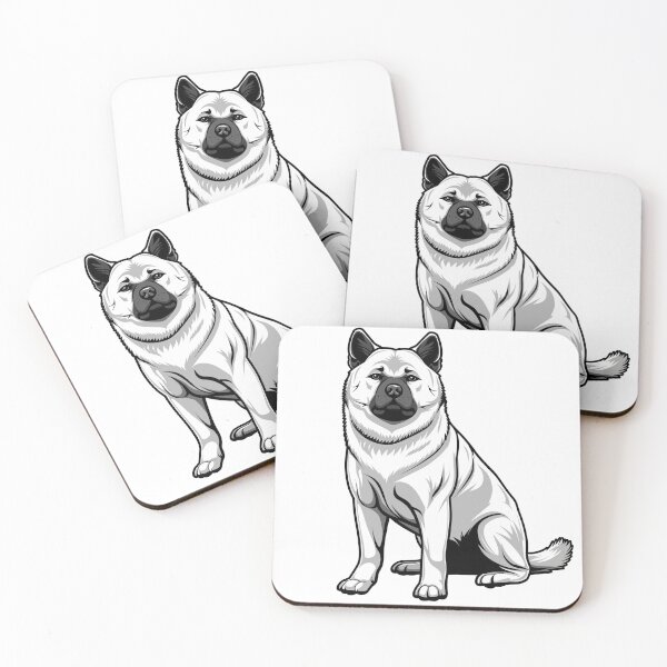 Item preview, Fluffy Akita Puppy with Tiny Ears designed and sold by Artcurrents.