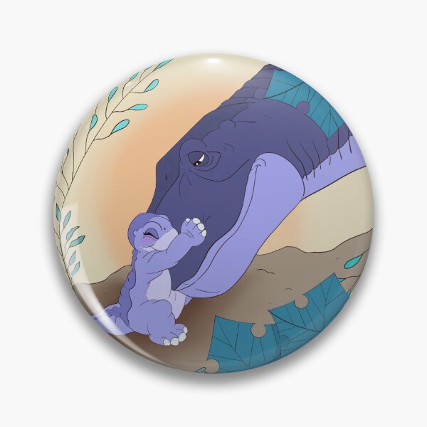 Item preview, The Land Before Time Baby Littlefoot and his mother designed and sold by Petitemarchande.