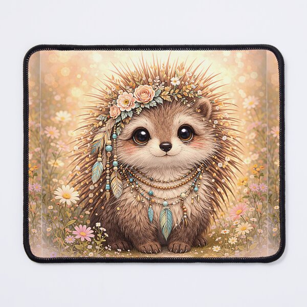 Item preview, Boho Porcupine designed and sold by mezzilicious.