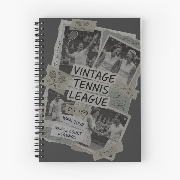 Item preview, Vintage Tennis League Retro 1978 Collage  designed and sold by WAMTEES.