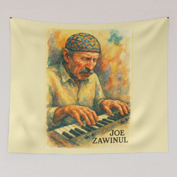 Item preview, Joe Zawinul designed and sold by Sarcastic designs.