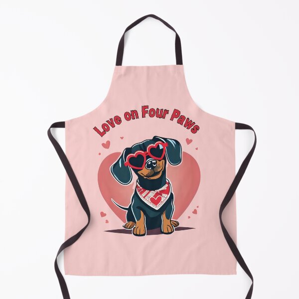 Item preview, Dachshund Love on Four Paws designed and sold by BKDIGITALSHOP.