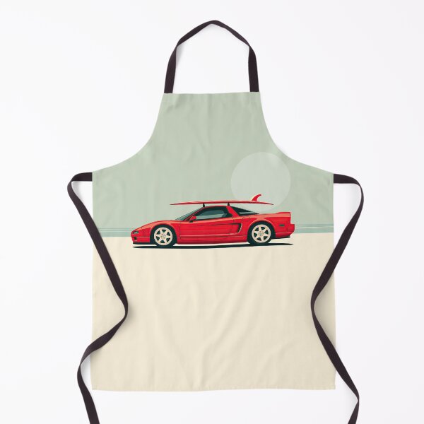 Item preview, Acura NSX classic Red Summer Surf illustration designed and sold by blackdogshop.