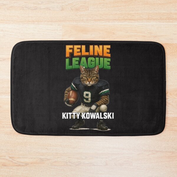 Item preview, Gridiron Kitty designed and sold by Cats and Other Things.