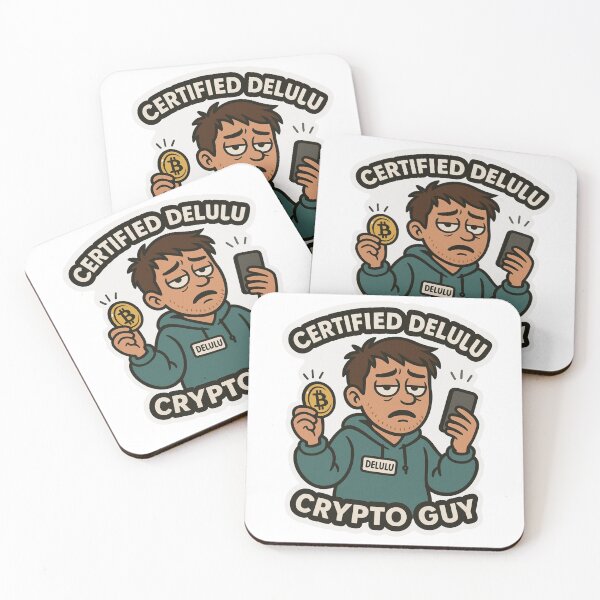 Item preview, Certified Delulu Degen Guy Crypto Trader designed and sold by DivinelyAligned8.