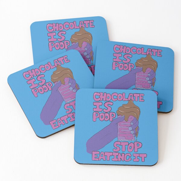 Item preview, Chocolate Is Poop designed and sold by Dimetrodon Drawingz.