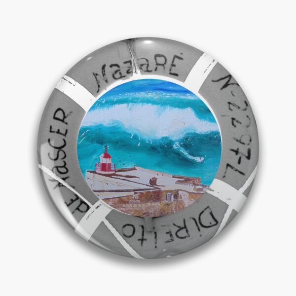 Item preview, Nazareth Lighthouse, Holy Archangel, oil painting designed and sold by SandraSRomao.