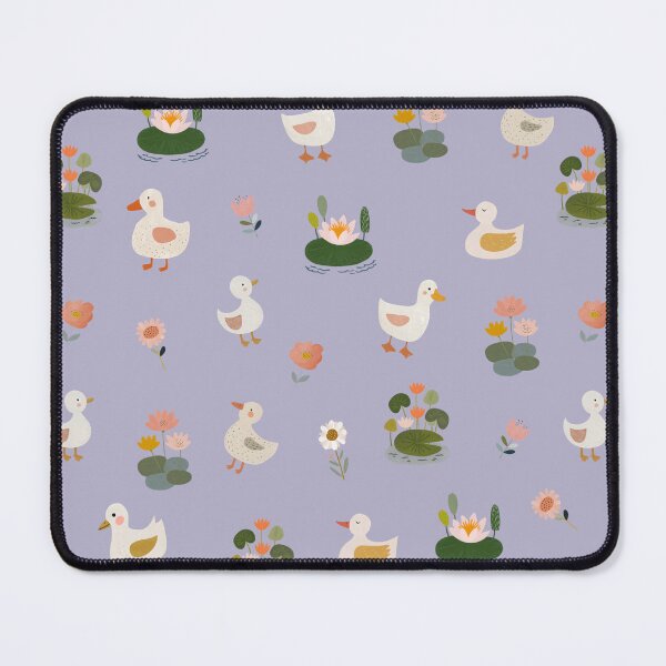Item preview, Ducks & Lily Pads on Pale Gray-Purple  designed and sold by KSimpson838.