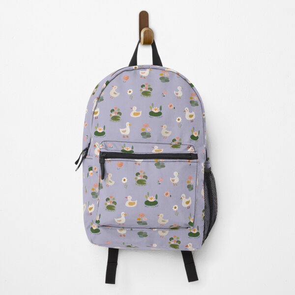 Item preview, Ducks & Lily Pads on Pale Gray-Purple designed and sold by KSimpson838.
