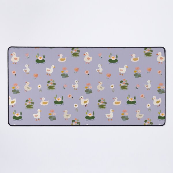 Item preview, Ducks & Lily Pads on Pale Gray-Purple  designed and sold by KSimpson838.