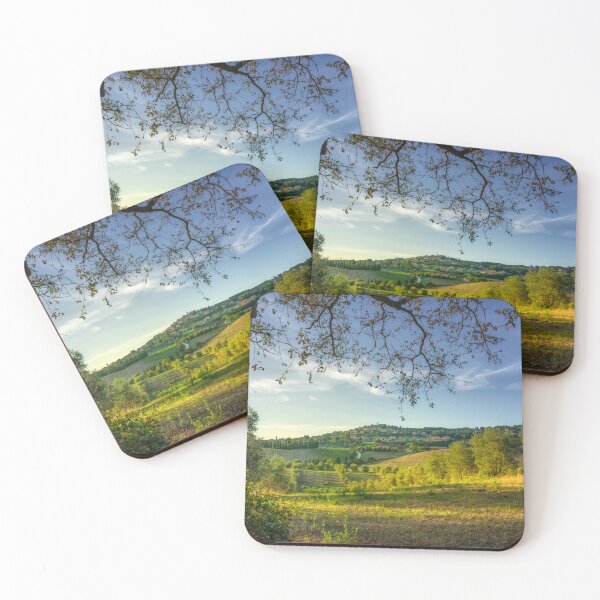 Item preview, Oak Tree and Casale Marittimo Village over the Maremma Countryside designed and sold by Stefano Orazzini.