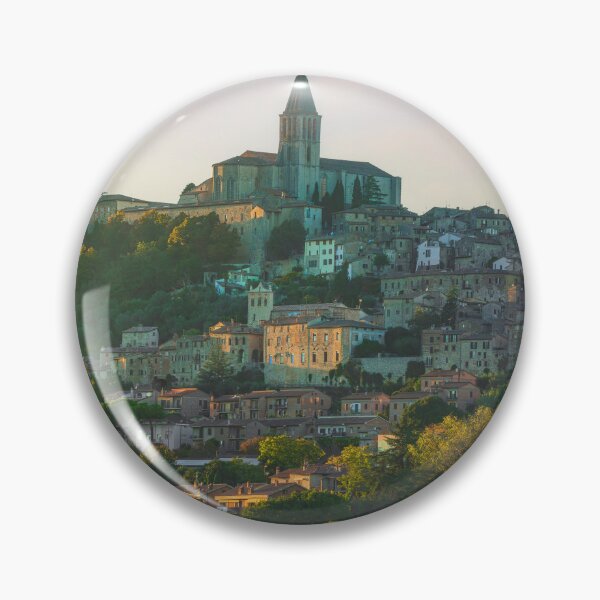 Item preview, Umbrian Medieval Majesty. Todi and San Fortunato Church at Golden Hour designed and sold by Stefano Orazzini.