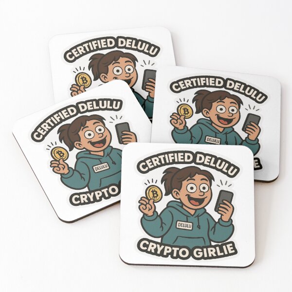 Item preview, Certified Delulu Crypto Gal Trader Degen designed and sold by DivinelyAligned8.