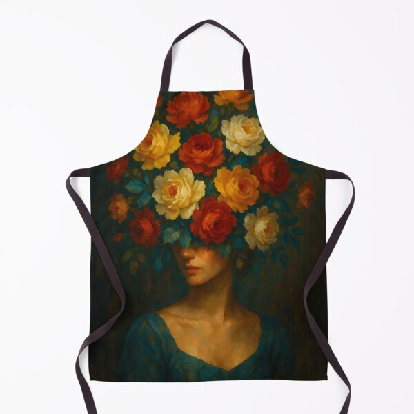 Item preview, Floral Dream Woman Portrait designed and sold by BloomOfDesign.