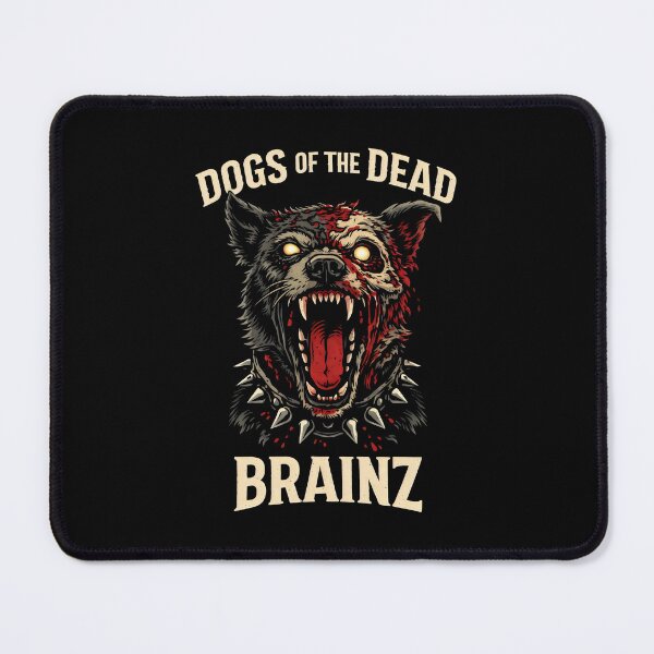 Item preview, Dogs of the Dead Brainz Zombie Dog Horror designed and sold by Emmatshirt1.