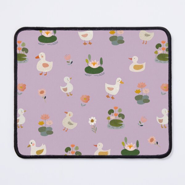 Item preview, Ducks & Lily Pads on Pinkish Purple  designed and sold by KSimpson838.