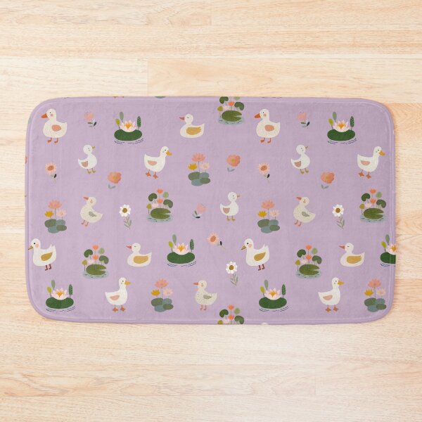 Item preview, Ducks & Lily Pads on Pinkish Purple  designed and sold by KSimpson838.