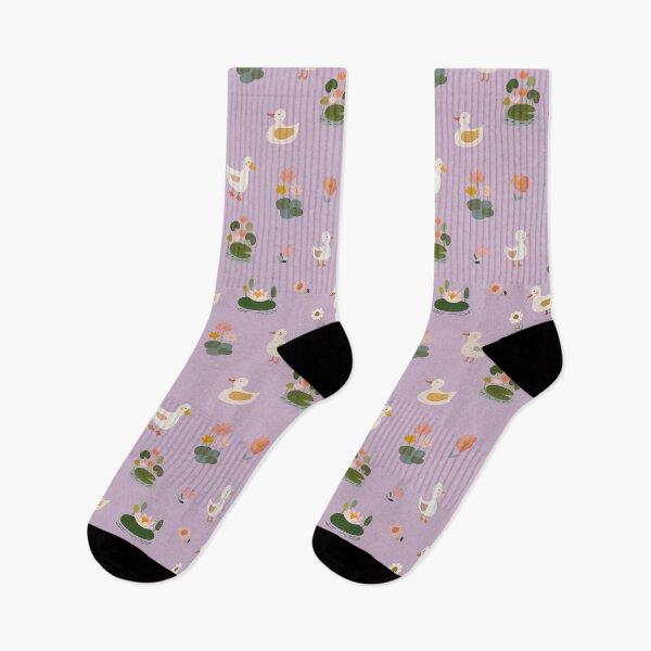 Item preview, Ducks & Lily Pads on Pinkish Purple  designed and sold by KSimpson838.
