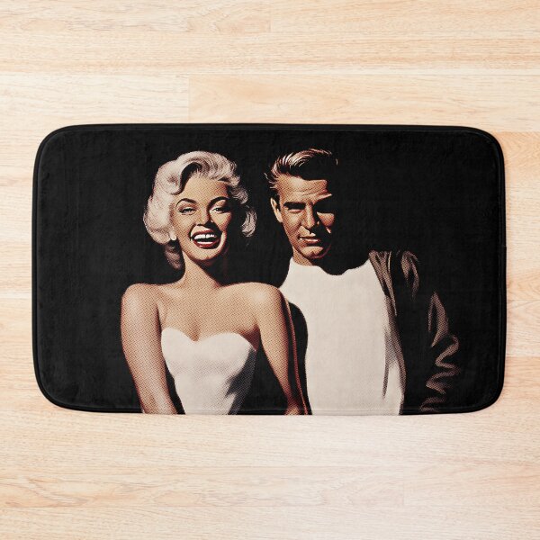 Item preview, Blissful 50s Movie Romance, designed for black fabrics designed and sold by SteadyRolling.