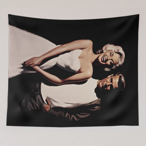 Item preview, Blissful 50s Movie Romance, designed for black fabrics designed and sold by SteadyRolling.