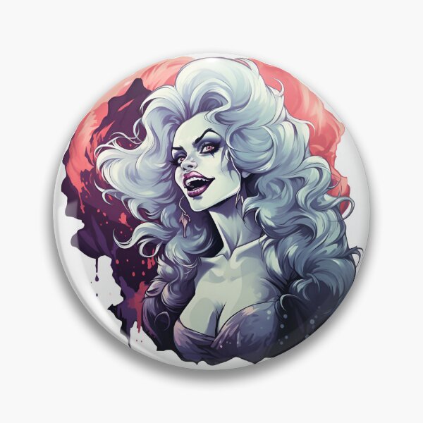 Item preview, Gothic Baddie Vampire Woman designed and sold by Poison-Potion.