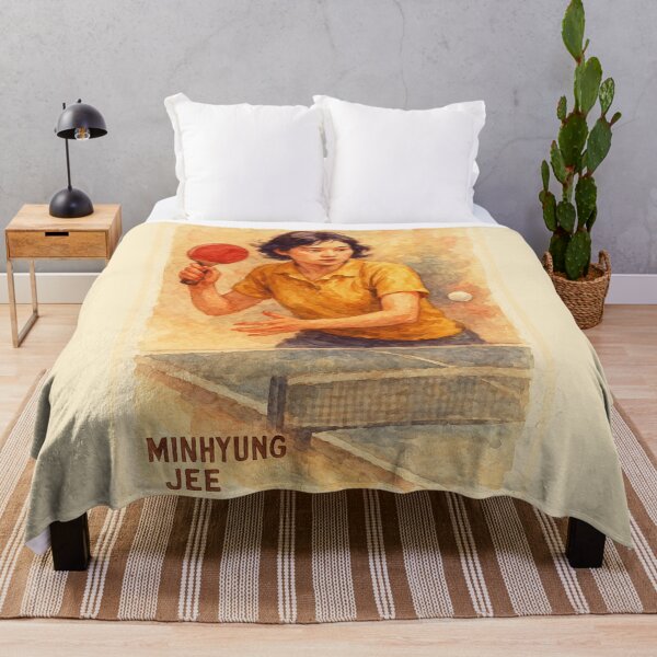 Item preview, Minhyung Jee: Australian Table Tennis Star designed and sold by Sarcastic designs.