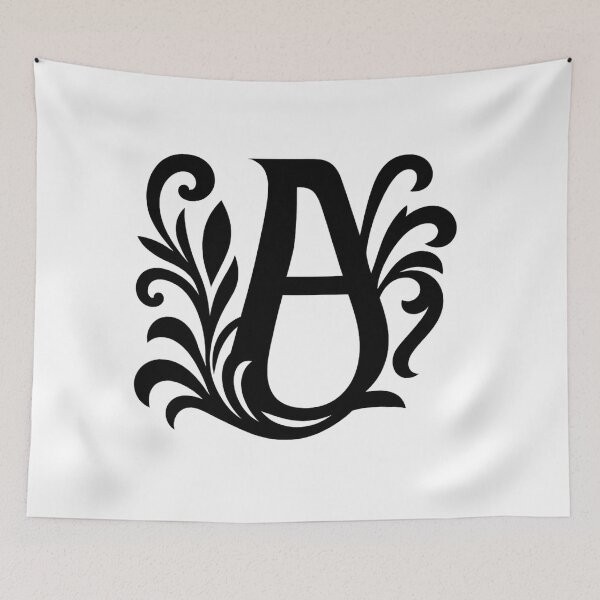 Item preview, Ornate Letter A – Elegant Monogram Design designed and sold by luckyyouth.