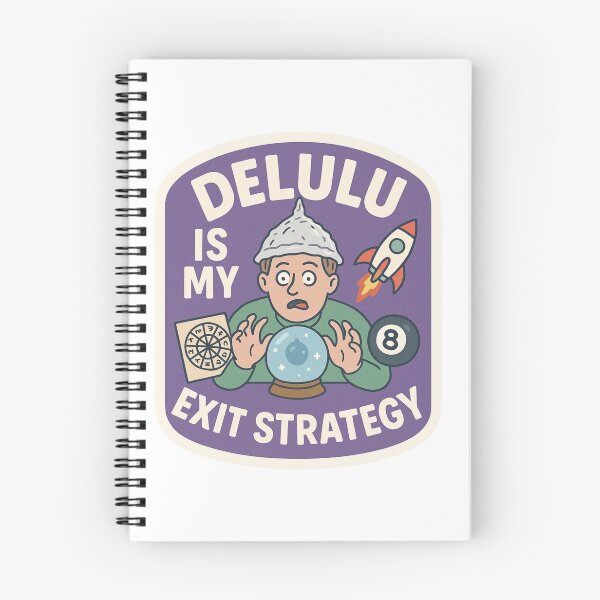 Item preview, Delulu is My Exit Strategy Trader designed and sold by DivinelyAligned8.