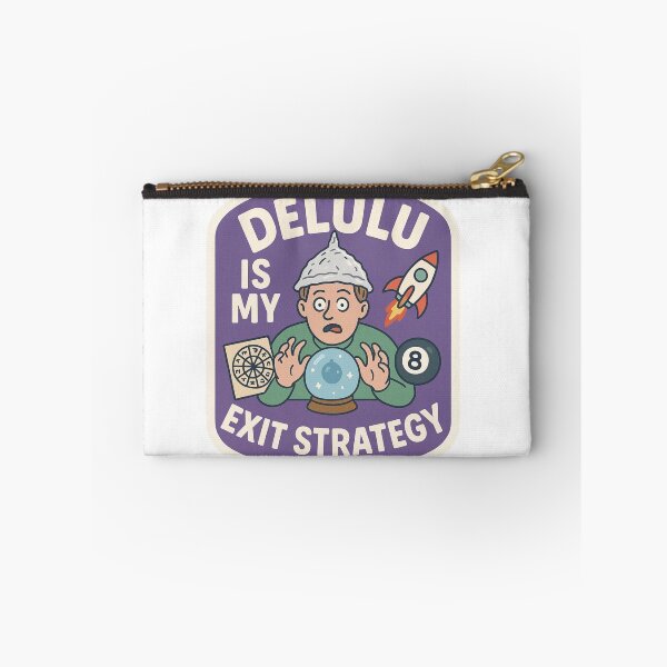 Item preview, Delulu is My Exit Strategy Trader designed and sold by DivinelyAligned8.