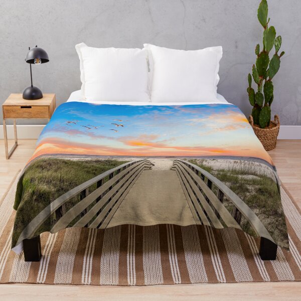Item preview, Beach Sunrise Walkway with Birds Florida Point Gulf Shores  designed and sold by Kenneth Purdom.