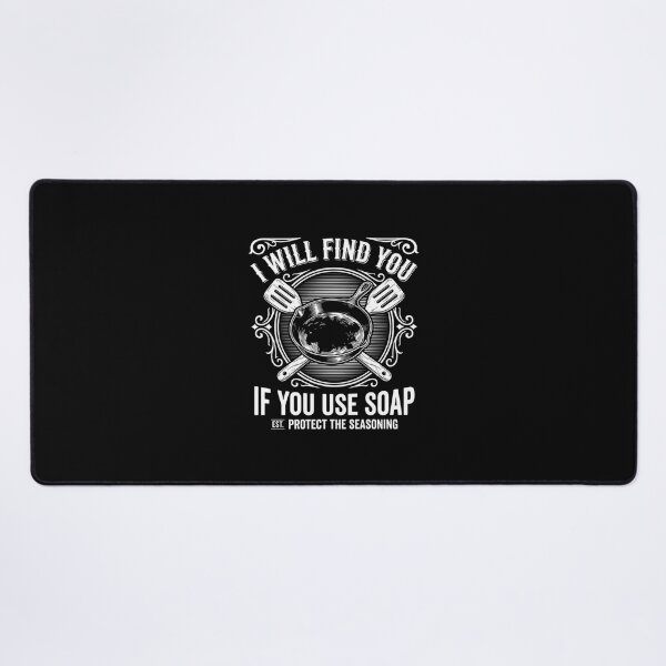 Item preview, Funny Cast Iron Skillet Seasoning Care designed and sold by Mason-Pride.