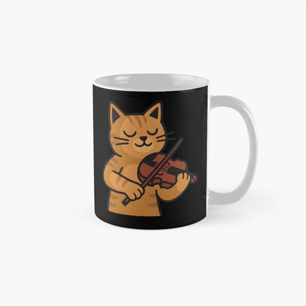Item preview, Funny Cat Playing Violin – Cute Music Lover Gift designed and sold by ZuToMi.