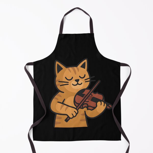 Item preview, Funny Cat Playing Violin – Cute Music Lover Gift designed and sold by ZuToMi.