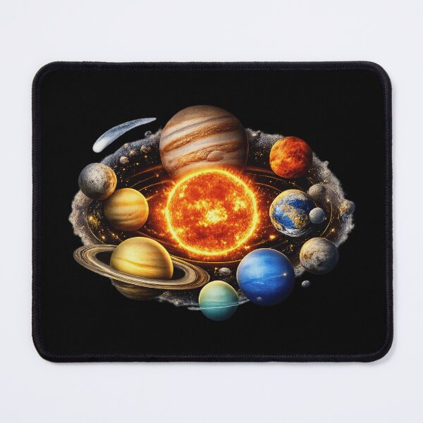 Item preview, Solar System Explosion – Ultra Realistic 4K Planets & Sun Space Art designed and sold by FORYOUOFFICIAL.