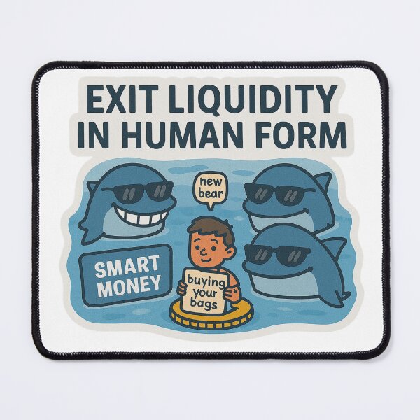 Item preview, Exit Liquidity In Human Form designed and sold by DivinelyAligned8.