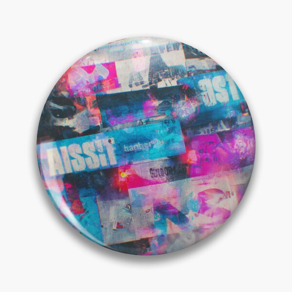 Item preview, Neon Glitch Collage – Cyberpunk Abstract Chaos Poster designed and sold by Cairo-Ink.