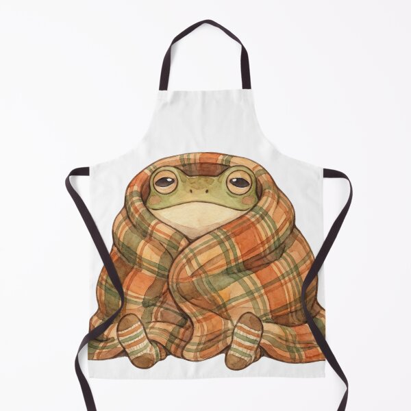 Item preview, Current Mood Cozy Cute Frog Burrito Blanket designed and sold by EverBranz-stor.