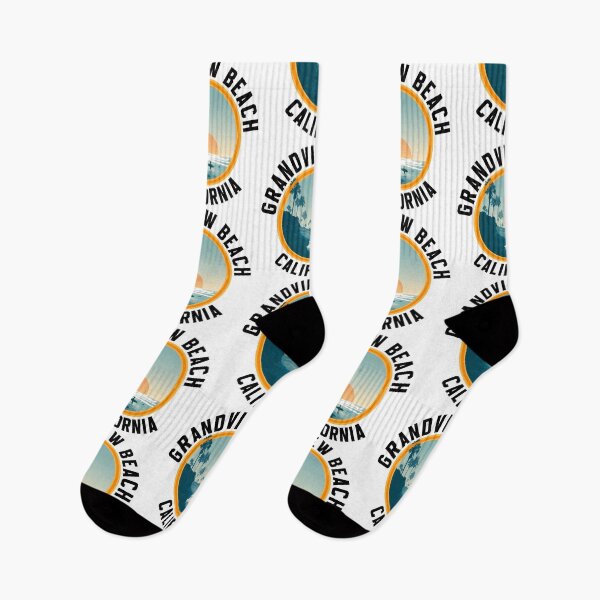 Item preview, Grandview Beach - California (with Black Lettering) designed and sold by VelvetRoom.