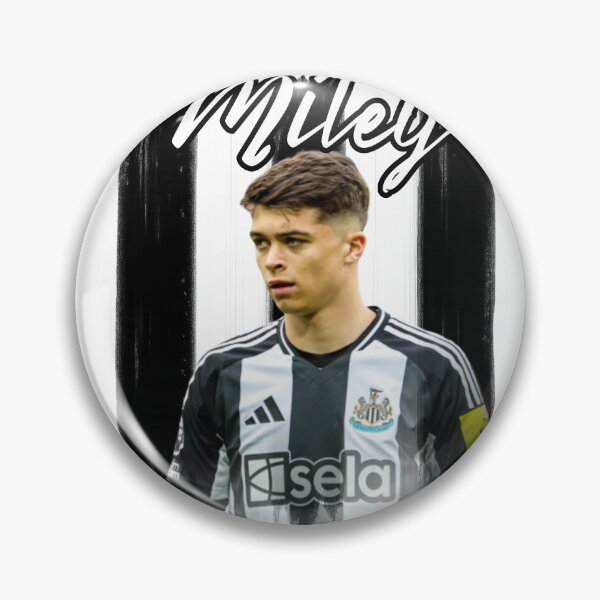 Item preview, Lewis Miley– Newcastle Midfield Star Football Design designed and sold by Pokah79.
