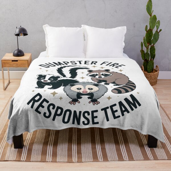 Item preview, Dumpster Fire Response Team, Funny Animal Meme Gift, Chaos Humor Graphic for Sarcasm Lovers. designed and sold by NewaveBoutique.
