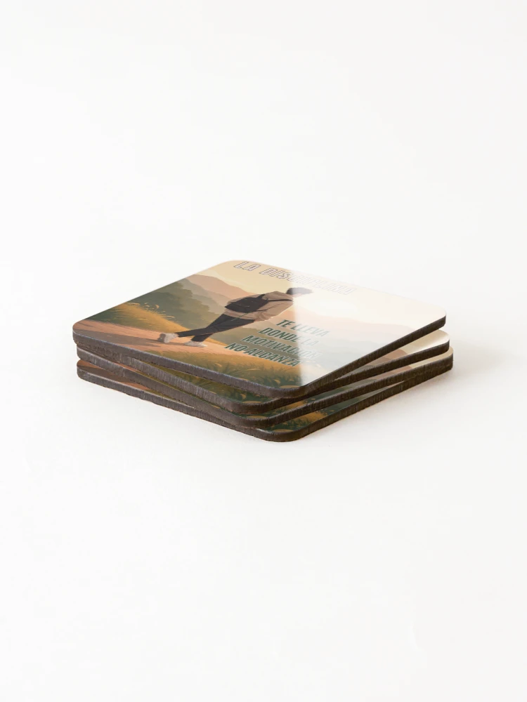 Thumbnail 4 of 5, Coasters (Set of 4), Discipline designed and sold by Grafittoos.