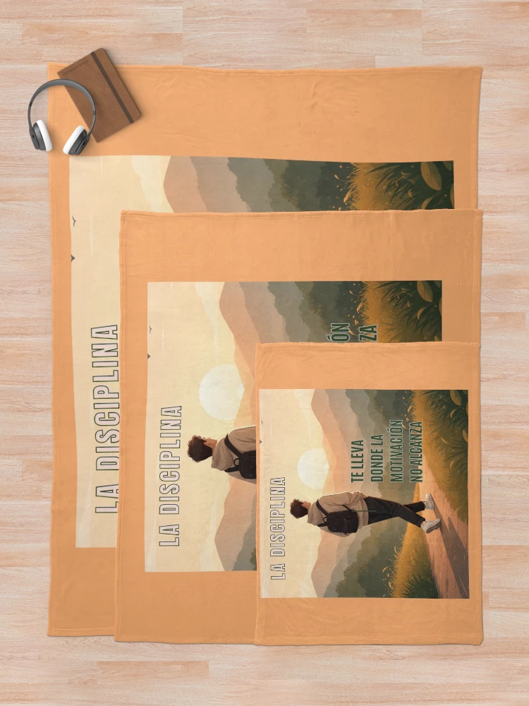 Thumbnail 5 of 6, Throw Blanket, Discipline designed and sold by Grafittoos.