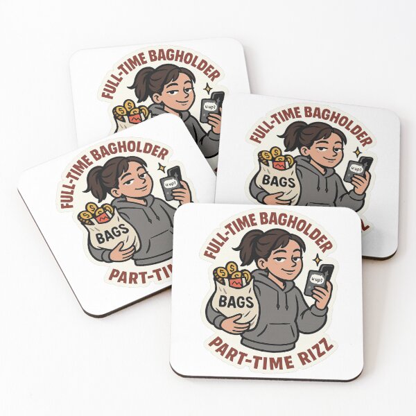 Item preview, Full-Time Bagholder Part-Time RIZZ Trader designed and sold by DivinelyAligned8.